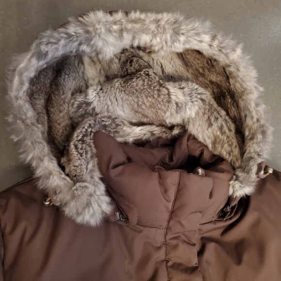May & Pole down jacket real fur lined hood - Picture 6 of 7